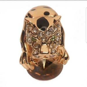 T&J Designs Jewelry - Leapord Swarovski statement ring T&J Designs Jewelry - Leapord Swarovski statement ring